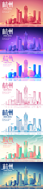 杭州建筑线稿
