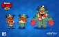Brawl Stars: Clash Wizard Barley, Airborn Studios : Earlier last year, the dear people of Supercell reached out us about working with them on character concepts and 3D work for a new game they had in the making. 
Brawl Stars differed quite a bit from the