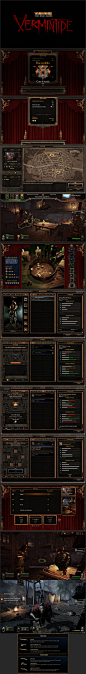 #欧美# #魔幻# #中世纪# Warhammer: The End Times - Vermintide 端游 战锤：末世鼠疫 UI