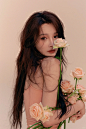 玫瑰与少女写真 氛围感好绝❤️一眼心动