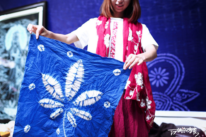 大理周城扎染美图 - 五象果 - 图虫网...