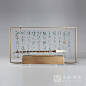 transparent acrylic metal screen luxury zen style floriculture tea ceremony 装饰 陶瓷 书法 摆件 屏风 鸟 透明 金属 亚克力 奢华 禅意空间 花艺 茶道