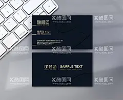 黑色名片  - 源文件下载【酷图网】名片,名片模版,名片设计,简约名片,大气名片,公司名片,业务名片,经理名片,商贸名片,高档名片,名片下载,时尚名片