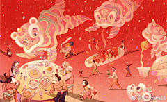 亭小孟MT采集到大场景插画