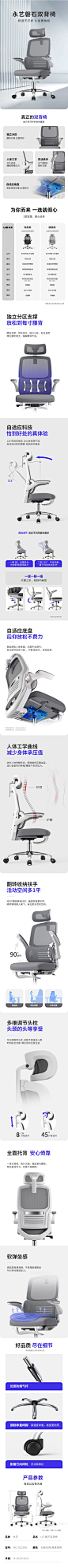 永艺人体工学椅
