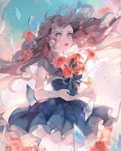 炒栗子哎采集到日韩插畫
