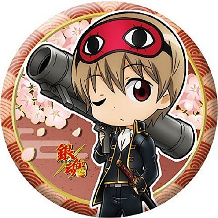 动漫银魂主角人物的圆形卡通头像图片