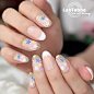 Amazon.com: LabTabBa Semi Cured Gel Nail Strips - 20pcs Glaze Gel Nail Stickers, Salon Quality DIY Nail Wraps, Nail Stickers for Easy Application, UV Light Required : Beauty & Personal Care