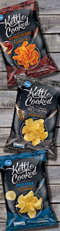 Kettle Chips - Packaging designed by Design Resource Center http://www.drcchicago.com/