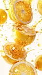 benl0092_Whole_lemon-shaped_planets_with_transparent_and_shiny__cfbc07ee-2ffb-45dc-8408-8cebc82251a4