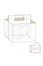 ai包装盒刀版图设计盒型展开图模切刀模刀线模板