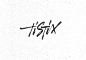 TiStix国外钛筷子字母创意新颖LOGO标志包装设计