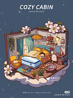 鱼儿上岸S采集到好看的插画