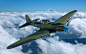 Clouds, The plane, The Second World War, Il-2, Attack, Il-2M3, THE RED ARMY AIR FORCE