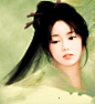中国古代十大名妓  乱世名姬 柔肠侠骨——李香君  　李香君体态娇小玲珑，肤色莹白如玉，绰号“香扇坠”，在秦淮八艳中，她没有顾横波、陈圆圆那样的艳丽妩媚，也没有柳如是、马湘兰那样超群的诗画才情，但传剧《桃花扇》一出，“借离合之情，写兴亡之感，”香君忠贞刚烈之名，几乎举世皆知，在秦淮群芳中赢了最高声誉。她忠于爱情，矢志为侯方城守贞;忠肝义胆超越男儿，在魏逆权臣阮大铖面前公然唱出“于儿义子从新用，绝不了魏家种”，宁不教须眉愧煞。其凛然正气如寒冬傲梅，足以令杜牧的名句“商女不知亡国恨，隔江犹唱后庭花”，由此改写
