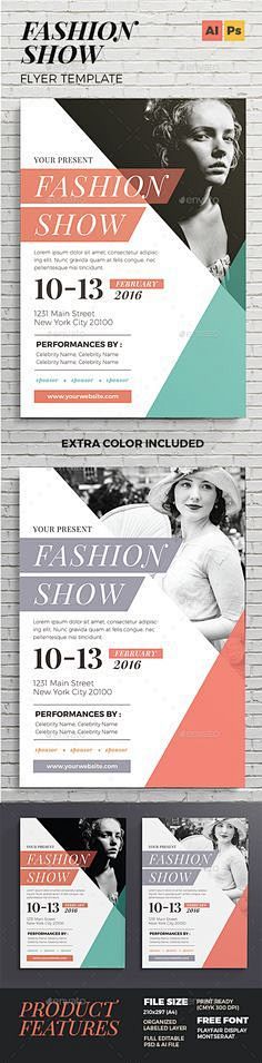 Fashion Show Flyer T...