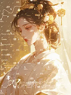 古风女-编号 (118)淘宝鲸歌封面设计