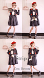 #lolita装扮##lolita穿搭##lolita测评# 
#转发抽奖# 
       转+关我和@Cats-Broom 截团日
  ❣️ 扌由任意型色 jsk❣️一条→¡评论配图 @微博抽奖平台 
       这次的学院风条纹系列我个人真的非常喜欢！不管是jsk还是西装套装都准确地戳中了我，日常通勤或者约会都很适合 ​​​​...展开全文c