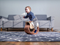 Epona Rocking Horse : Crafted from recycled copper cable, hand-finished Canadian maple wood, and rabbit fur, Epona is an interactive piece of children’s furniture that fits a more modern design taste.