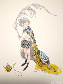 莫小丁采集到插画-阿梗