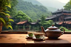 工艺品户外喝茶茶壶图片模型