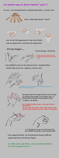 An easier way to draw hands ? part 2 by ~nosoart on deviantART