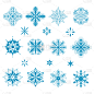 雪,计算机图标,自然,冬天,图像,雪花,设计元素,矢量,式样,装饰
