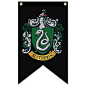 75*125cm 哈利波特装饰旗黑底slytherin斯莱特林四学院标志旗帜-淘宝网