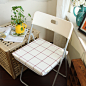 日式 简约 棉麻 坐垫 海绵椅垫 餐椅垫 玛丽安系列