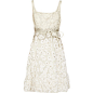 Valentino Embellished silk-organza dress