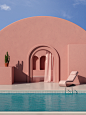  "Summer in Spain" is a series inspired by architecture in Spain
