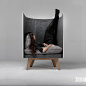 V1休闲椅，提供一个个人的空间~<br/>全球最好的设计，尽在普象网 pushthink.com