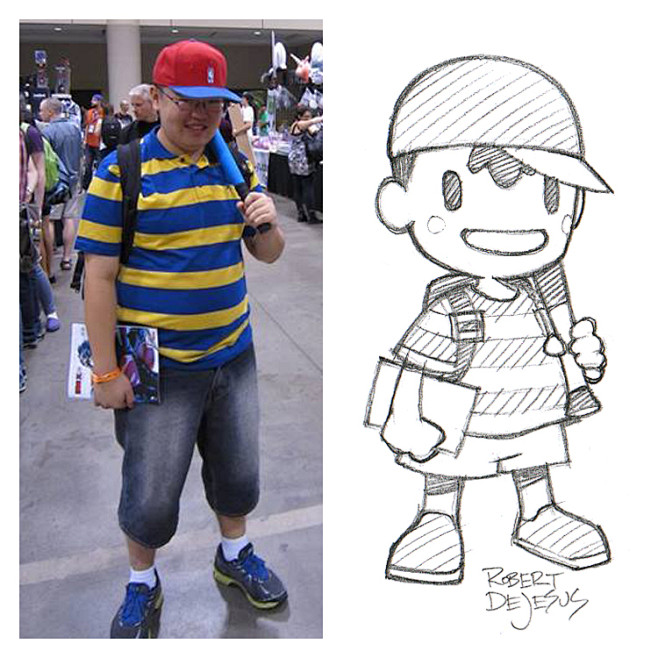 Ness Sketch by Banzc...