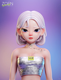 TitiaShen采集到虚拟人物