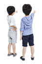 VCG21caa1f8c30    小孩  背面 手指电视    视觉中国VCG