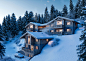 Behance 上的 Scharnitz winter houses