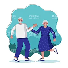 老年人   - 源文件下载【酷图网】老年人,爷爷奶奶,外公外婆,卡通人物,敬老,上年纪,祖父母,外祖父母,老年生活