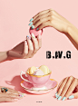 BWG美容美甲杂志封面