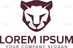 狮子,模板,品牌名称,概念,虎,野生动物,猎豹,彪马,设计