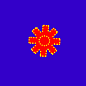 盘花