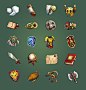 Hobbits : Icons for the game 'Hobbits'