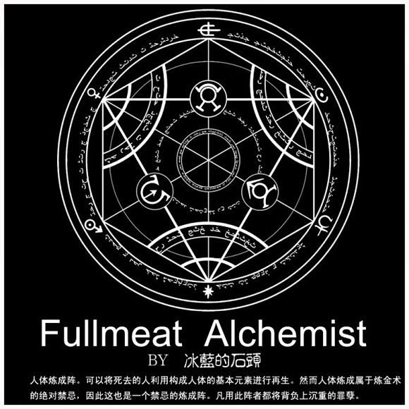 【搬运】钢之炼金术师里的出现的各种的炼成...