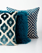 Blue Pillows