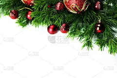 球,背景,玩具,新年,美,贺卡,新的,边框,水平画幅