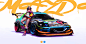 @deviljack-99 【JACK游戏UI】2DGAMEUI二次元未来科技朋克赛车JK