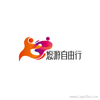 悠游自由行LOGO设计