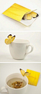 Butterfly Tea Bags <3