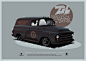 ZIL-130 "Nightmare" panel truck concept, Andrey Tkachenko : illustration, concept art