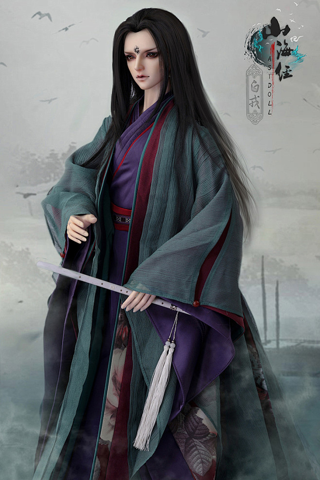 bjd娃娃 AS山海经之白戎 AS天使工...