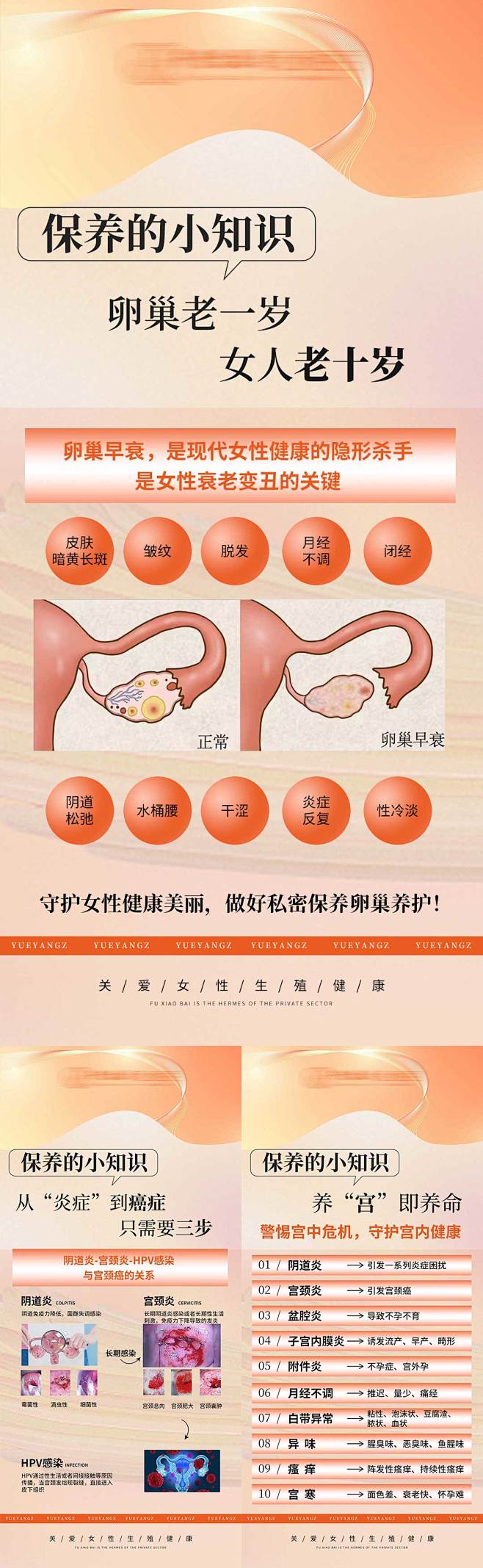 女性私密护理知识分享系列-志设网-zs9...